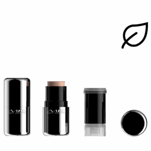 LF8839A-1 ROUND ALUMINUM AIRTIGHT SHORT STICK ROUNDED EDGES - REFILLABLE