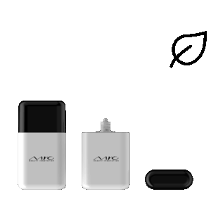 TT8802+PL-001 OVAL TOTTLE + PP CAP – 50ml