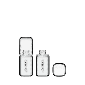 BO8814-PMP SOFT SQUARE PET BOTTLE 30ml AND CAP - MONOMATERIAL