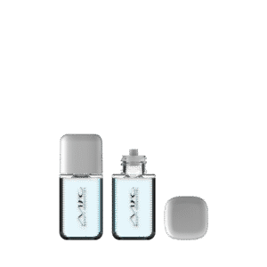 BO8817-PL SOFT SQUARE PET BOTTLE 30ml AND PP CAP - REDUCER