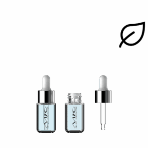 BO8821-DR SOFT SQUARE PET BOTTLE - DROPPER MONOMATERIAL ALUMINUM COLLAR