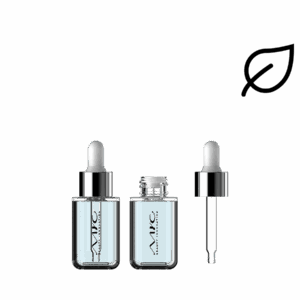 BO8822-DR SOFT SQUARE PET BOTTLE - DROPPER MONOMATERIAL ALUMINUM COLLAR