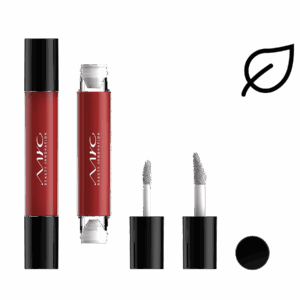 ML8851-DP ROUND PET LIPGLOSS WITH TWO APPLICATORS - MONOMATERIAL