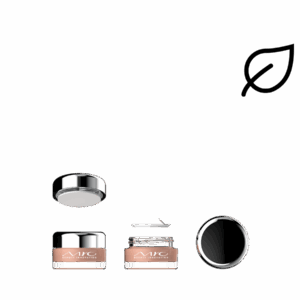 RJ8828-AT ROUND PET AIRTIGHT JAR – ALUMINUM ROUNDED CAP