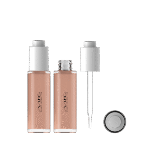 P-BO8810-DR02 PET BOTTLE, 30 ml - PP PUSH DROPPER